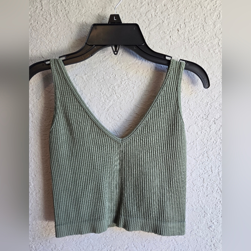 XS Free Prople Seamless Crop Tank